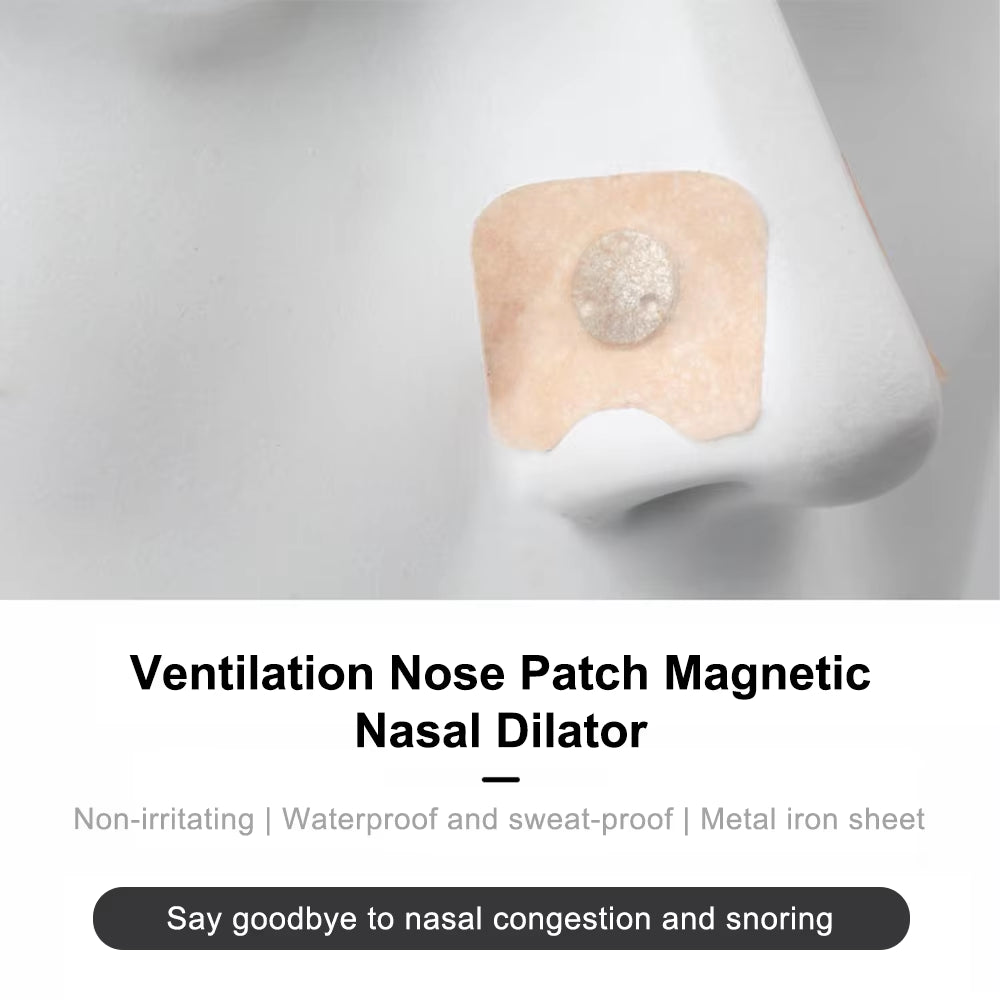 Magnetic Nasal Strips. Better Breathing, Better Feeling, Better Sleeping, Better Performance. Reduces Snoring