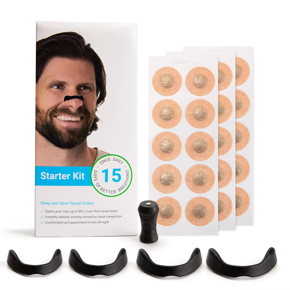 Magnetic Nasal Strips. Better Breathing, Better Feeling, Better Sleeping, Better Performance. Reduces Snoring