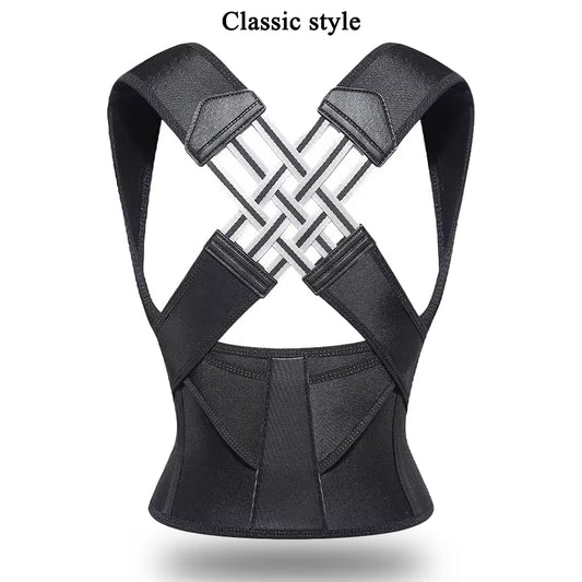 Back Posture Corrector Brace for Women. Breathable Back Posture Correction Back Support Belt Adjustable Shoulder.